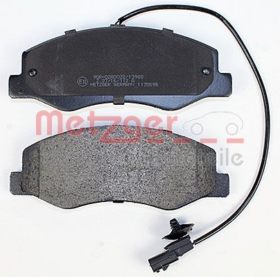 METZGER 1170595 Bremsbelagsatz, Scheibenbremse